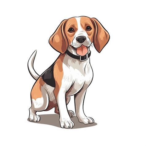 Premium Vector Beagle Dog Vector