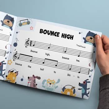 Bounce High Folk Game Song Boomwhackers Recorder Sheet Music