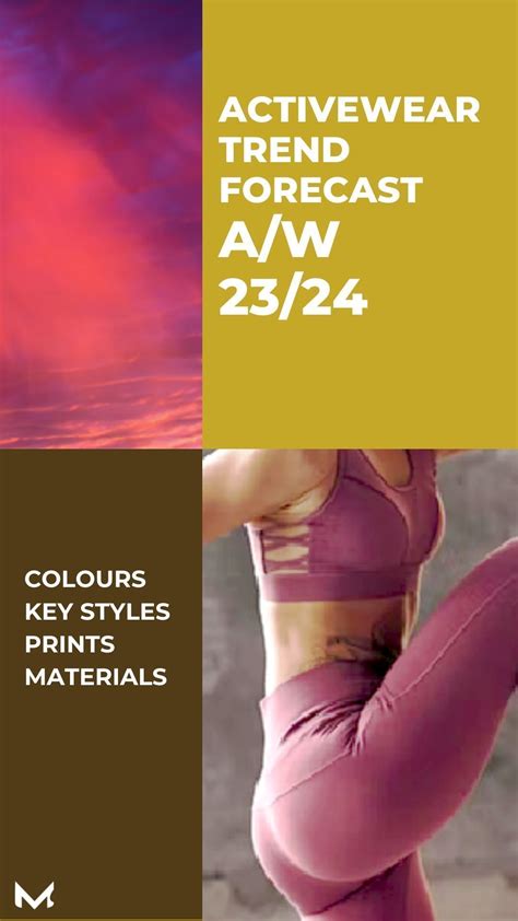 Active Trend Forecast A W 23 24 In 2023 Activewear Trends Sports