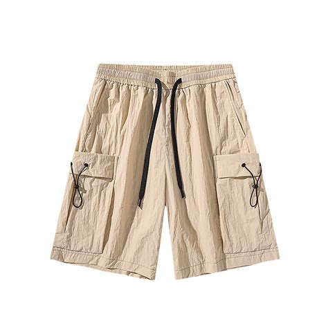 Smihono Fashion For Way Less Men S Cargo Shorts Summer Solid Color