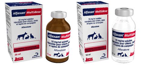 Alfaxan® Disponible En Flacon Multidose Le Point Vétérinaire Fr