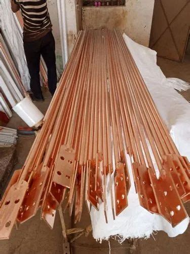 Solid Copper Earthing Rod Microns M At Rs In New Delhi