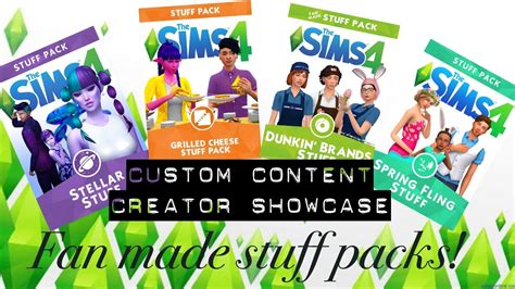 The Sims 4 Fan Made Packs