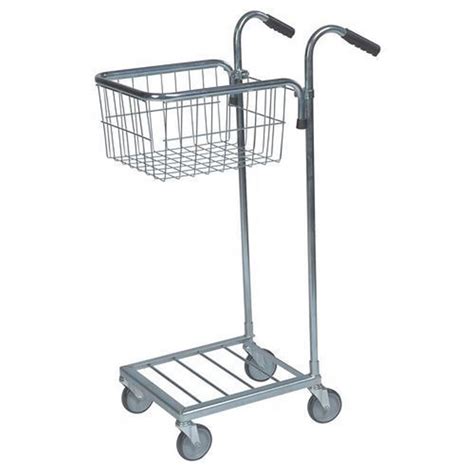 Distribution Trolley 1 Upper Basket Galvanised CSI Products