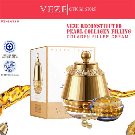 Jual Veze reconstituted pearl collagen filling cream-VZ44326 | Shopee ...