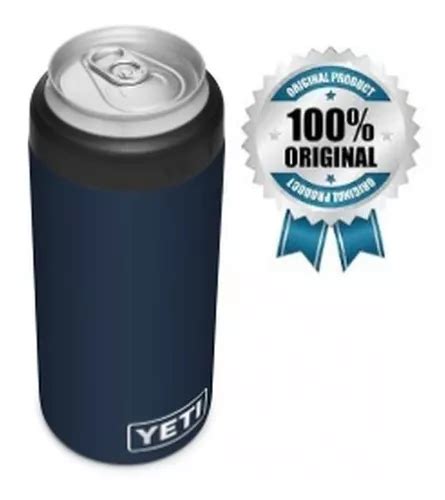 Yeti Porta Lata 12 Oz Slim 100 Original Navy Meses Sin Intereses