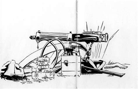 Vickers Machine Gun Drawings