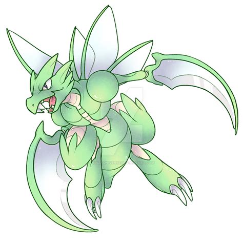 123 Scyther By Ruizauniverse On Deviantart