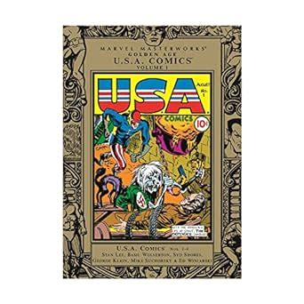 Marvel Masterworks Golden Age Usa Comics Hc Vol By Various