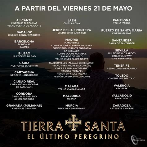 Premiere En Madrid De La Nueva Pel Cula Tierra Santa El Ltimo