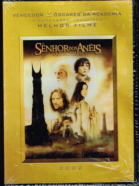 Dvd Senhor Dos Anéis As Duas Torres Novo Selado Música e Filmes