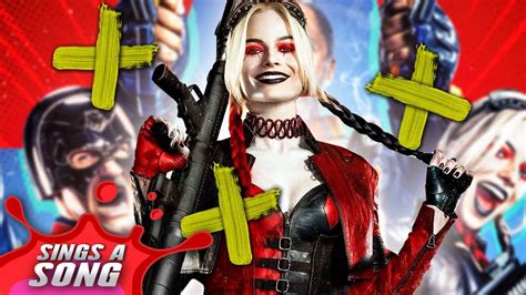 harley quinn sings  song part   spoilersthe suicide squad dc