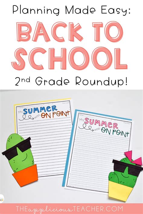 9 Back To School Activities For 2nd Grade Planning Made Easy The