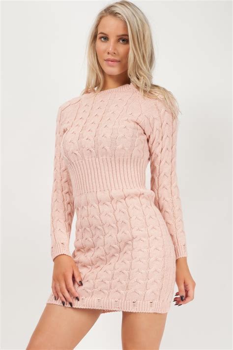 Pin By Stacy Bianca Blacy On Clothing Pink Sweaterdresses Fashion