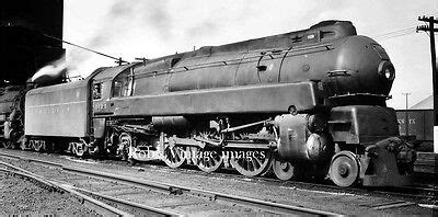 Pennsylvania Railroad Photo PRR 1120 K 4 Bullet Steam Locomotive Art