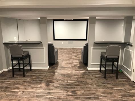 Basement Home Theater Bar