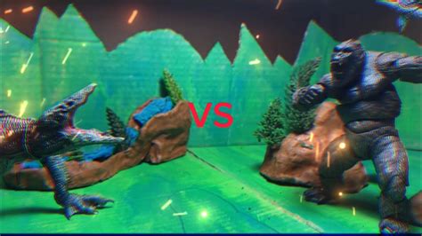 Kong Vs Skullcraller An EPIC StopMotion BATTLE YouTube