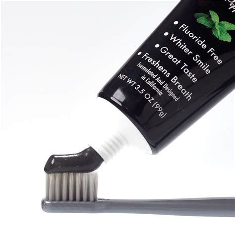 China Custom Custom Natural Black Activated Bamboo Charcoal Toothpaste