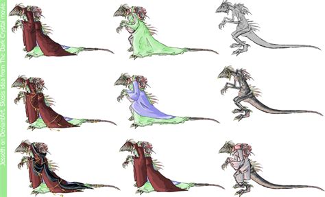 Skeksis Creation Sequence By Jesseth On Deviantart