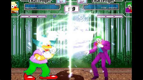 Krusty Vs Joker Mugen Ivxx Youtube