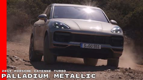 Porsche Cayenne Turbo Palladium Metallic Youtube