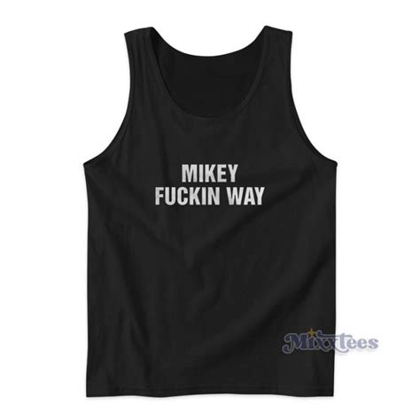 My Chemical Romance Mikey Fuckin Way Tank Top