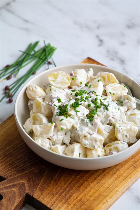 Kartoffelsalat Opskrift P Hjemmelavet Kold Kartoffelsalat Stinna