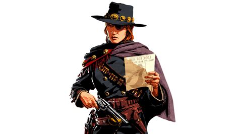 Red Dead Online Character Artworks Png Red Dead 2