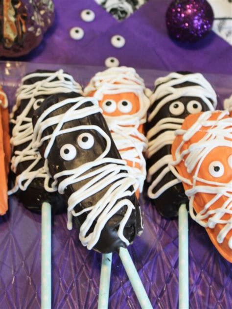 Easy Halloween Party Snacks for School - The Kisha Project