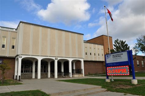 Sir Winston Churchill Secondary School At Historical Hamilton