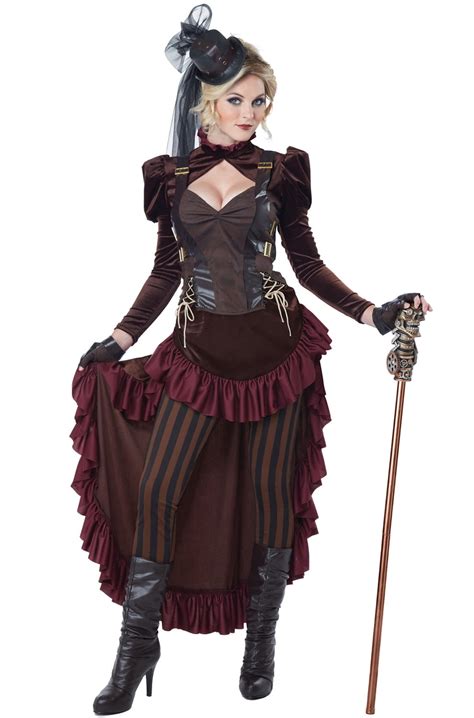 Victorian Steampunk Adult Costume - Walmart.com - Walmart.com