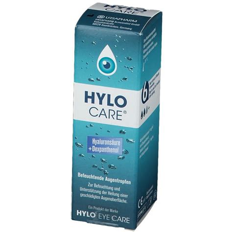 HYLO CARE Augentropfen Hyaluronsäure Dexpanthenol 10 ml Shop Apotheke