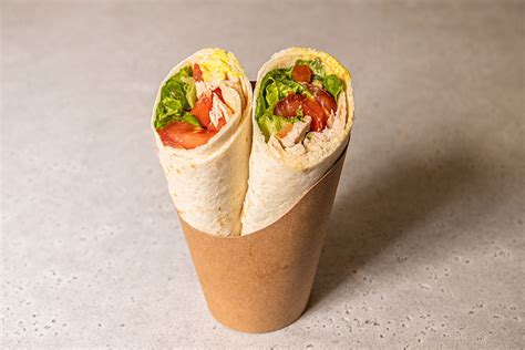 Wrap Poulet Curry L Atelier Banette