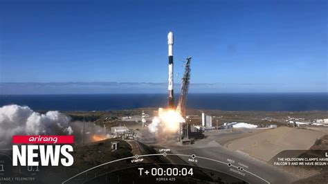 S Korea Successfully Launches First Spy Satellite Into Orbit Youtube