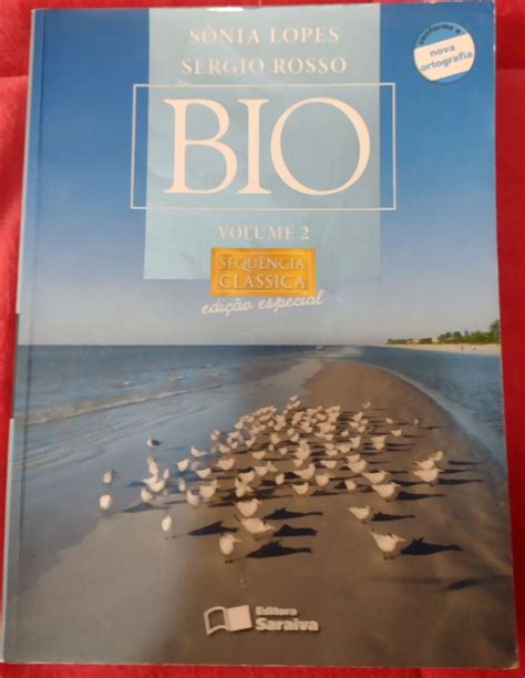 Livro De Biologia Volume Sequencia Cl Ssicos Editora Saraiva