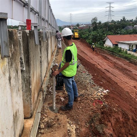 Instalasi Monitoring Inclinometer Di Proyek Tol Depok Antasari Pt