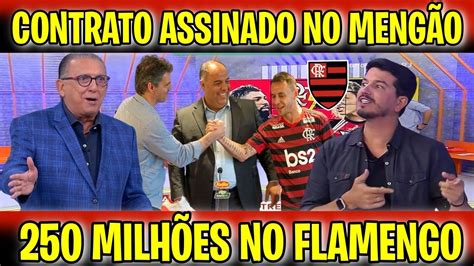 AGORA VAI 250 MILHÕES NO FLAMENGO TITE PEDIU NOVO REFORÇO NO MENGÃO