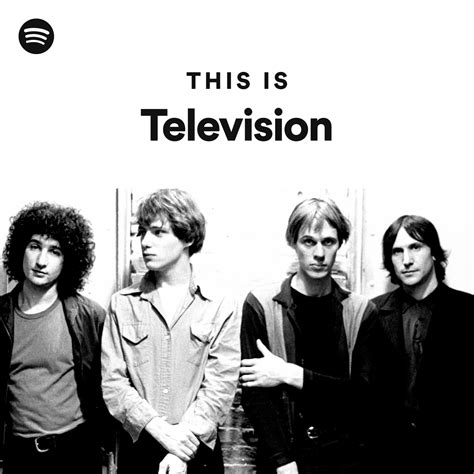 This Is Television Spotify Playlist