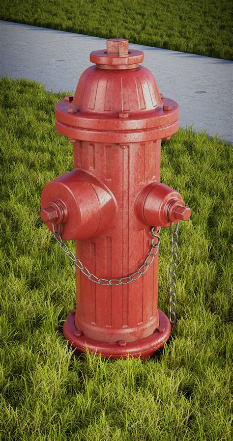 Fire Hydrant 3d Model By Threverht