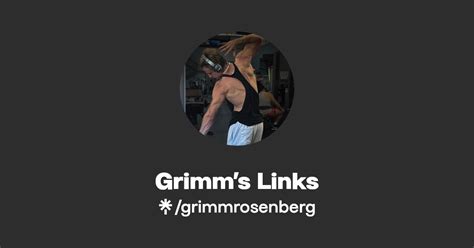 Grimms Links Instagram TikTok Linktree