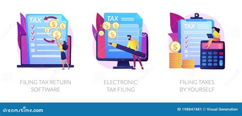 Income Tax Filing Calculate Revenue And Filling Tax Form Expert