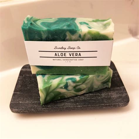 Aloe Vera Bar Soap Aloe Vera Soap Moisturizing Soap Etsy