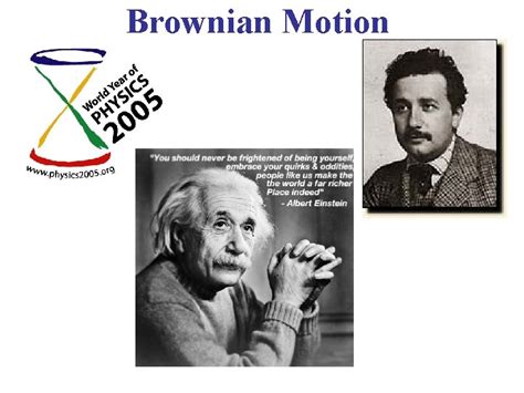 Brownian Motion Einsteins Miracle Year 1905 Berne Switzerland