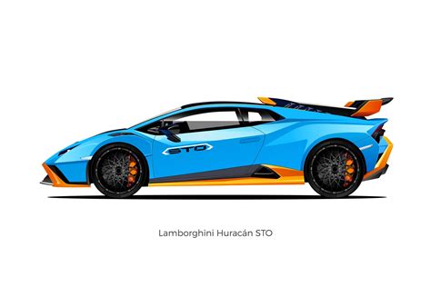 Lamborghini Huracan STO Posters Prints By Conceptual Photography