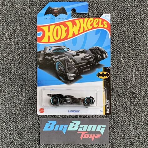 Hot Wheels Bvs Batmobile Mainline Case A B In Stock New