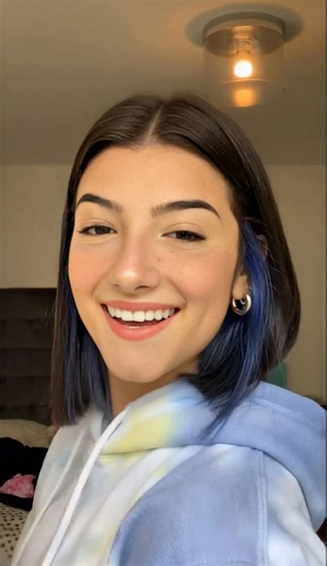 Charli Damelio Blue Hair Hair Inspo Color Hair Streaks