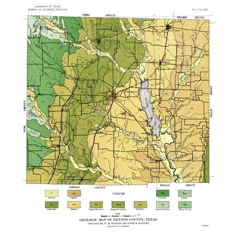 Geologic Map Of Denton County Texas