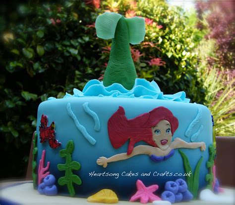 Ariel Mermaid Cake - CakeCentral.com