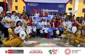 Campa A Actuemos Ya Programa Nacional Aurora Del Mimp Realiz