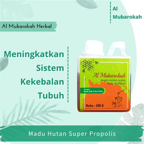 Madu Hutan Kalimantan Super Plus Propolis Kemasan Gr Lazada Indonesia